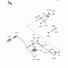 Ninja 250R (EX250-JBFA) Механизм переключения передач
