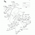 Ninja 250R (EX250-JBFA) Обтекатели