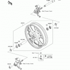 Concours 14 ABS (ZG1400-CBF) Переднее колесо