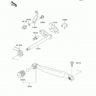 KLR650 (KL650-EBF) Механизм переключения передач