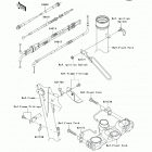 KLR650 (KL650-EBF) Тросы управления