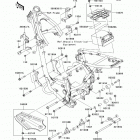KLX140 (KLX140-ABF) Рама ,крепежные детали