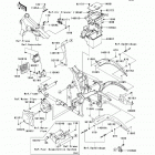 Ninja 250R (EX250-JBFA) Рама ,крепежные детали