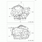 Ninja 250R (EX250-JBFA) Болты крепления картера