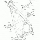 KLR650 (KL650-EBF) Крепление двигателя