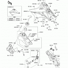 KLX110L (KLX110-DBF) Топливный бак