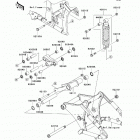 Ninja 250R (EX250-JBFA) Подвеска  /  амортизатор