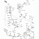 Ninja 250R (EX250-JBFA) Задний торм цилиндр