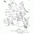 Versys (KLE650-CBF) Боковые обтекатели