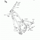 KLX140 (KLX140-ABF) Рама
