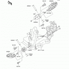 KX450F (KX450-EBF) Подножки