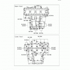 Concours 14 ABS (ZG1400-CBF) Болты крепления картера