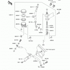 Versys (KLE650-CBF) Задний торм цилиндр