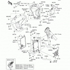 KLR650 (KL650-EBF) Радиатор
