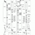 KX450F (KX450-EBF) Передняя вилка