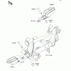 KLX140 (KLX140-ABF) Подножки