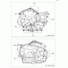 Vulcan 900 Custom (VN900-CBFA) Болты крепления картера