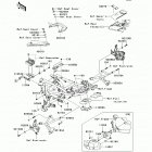 Versys (KLE650-CBF) Рама ,крепежные детали