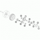 50 SX MINI ENGINE Трансмиссия