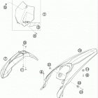 150 SX CHASSIS Обтекатель , крылья