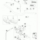 250 XC CHASSIS Руль