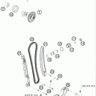 450 EXC ENGINE Газо-распределительный механизм