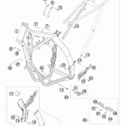 200 XC-W CHASSIS Рама