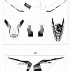 530 XC-W SD CHASSIS Наклейки