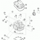 450 EXC ENGINE Головка цилиндра