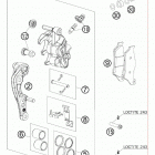 150 SX CHASSIS Передний тормозной суппорт