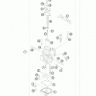 85 SX ENGINE Карбюратор