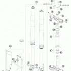 150 SX CHASSIS Передняя вилка
