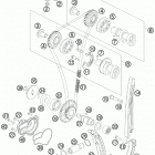 250 SX-F ENGINE Газо-распределительный механизм