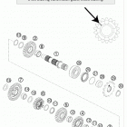 300 XC ENGINE Трансмиссия 2-контрпривод