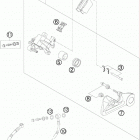 150 SX CHASSIS Тормозной суппорт задний