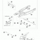 450 EXC CHASSIS Бугель