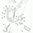 250 XCF-W SD CHASSIS Рама