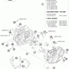 450 SX-F ENGINE Картер двигателя
