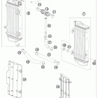 150 SX ENGINE Система охлаждения