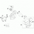 300 XC ENGINE Электрический стартер