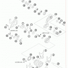 150 SX ENGINE Механизм переключения