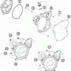 65 SX ENGINE Кожух сцепления
