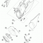 250 XC CHASSIS Воздушный фильтр