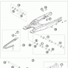 150 SX CHASSIS Бугель