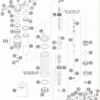85 SX CHASSIS Амортизатор