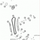 530 XC-W SD ENGINE Газо-распределительный механизм