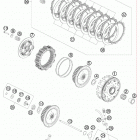 450 EXC ENGINE Сцепление