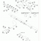 200 XC-W ENGINE Глушитель