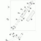 450 SX-F CHASSIS Глушитель
