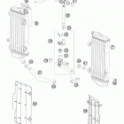200 XC-W ENGINE Система охлаждения